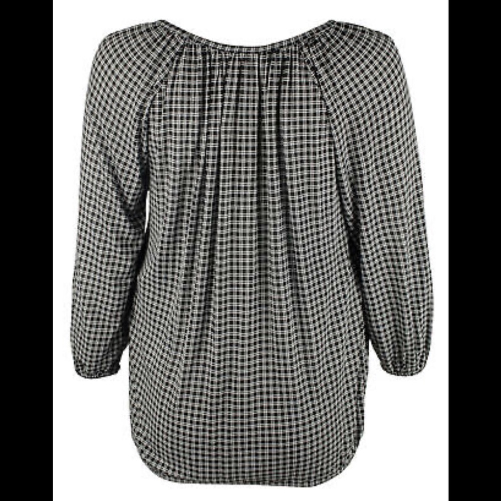 Michael Kors Black and white top